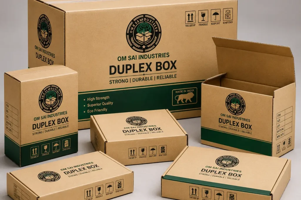 duplex box manufacture