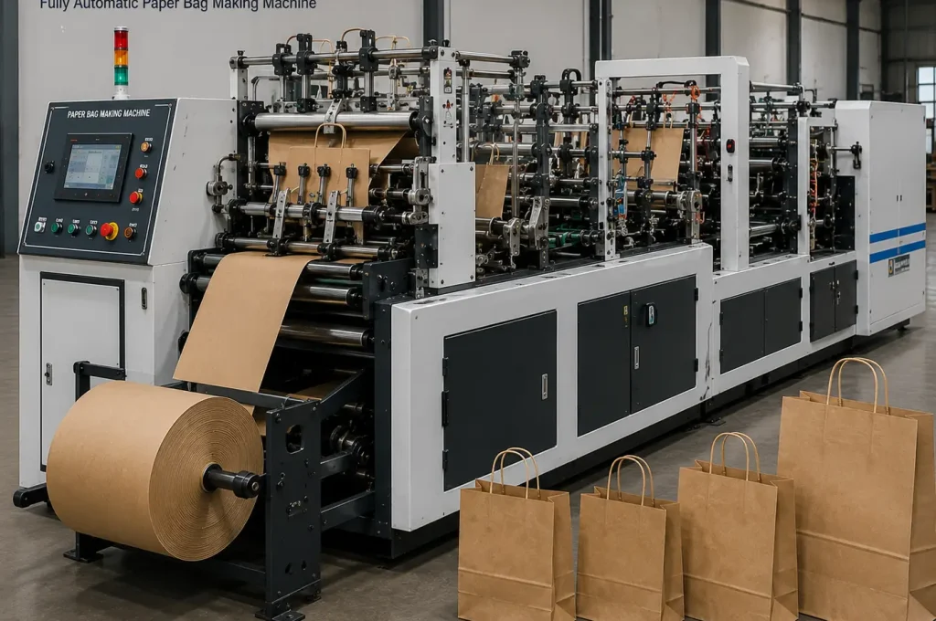 Paper bag manufacture